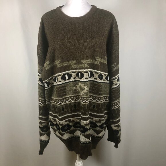 Vintage Windridge Men’s Sweater – XXLT – Made in Korea — Cozy Winter Knit - Picture 6 of 16